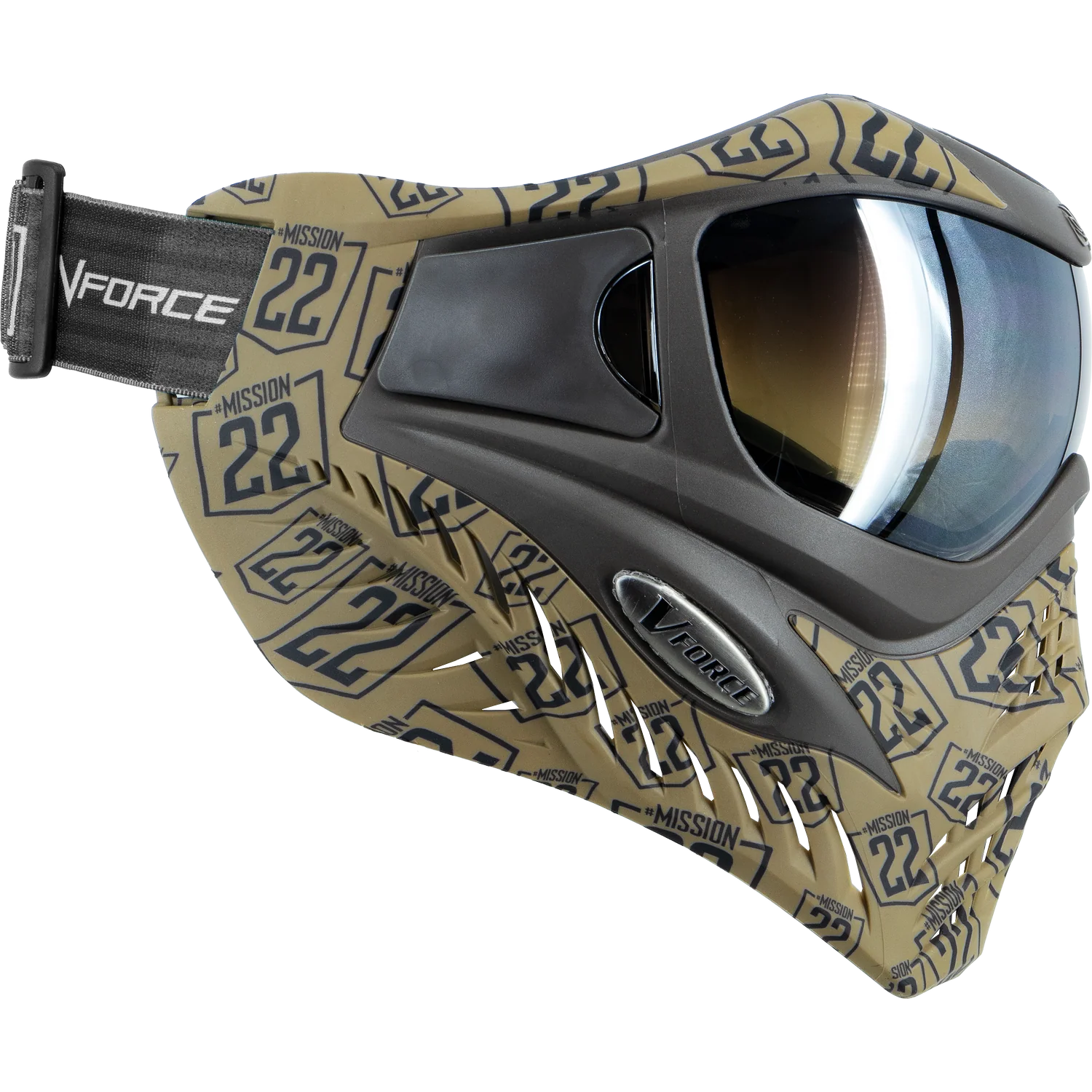 V-Force Grill Paintball Mask - LE Mission 22 - Image 4