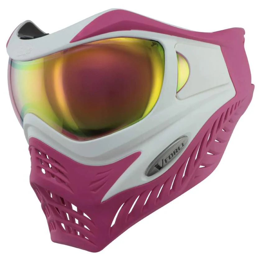 V-Force Grill Paintball Mask SE - Pink Warrior (Breast Cancer Awareness) - Image 5