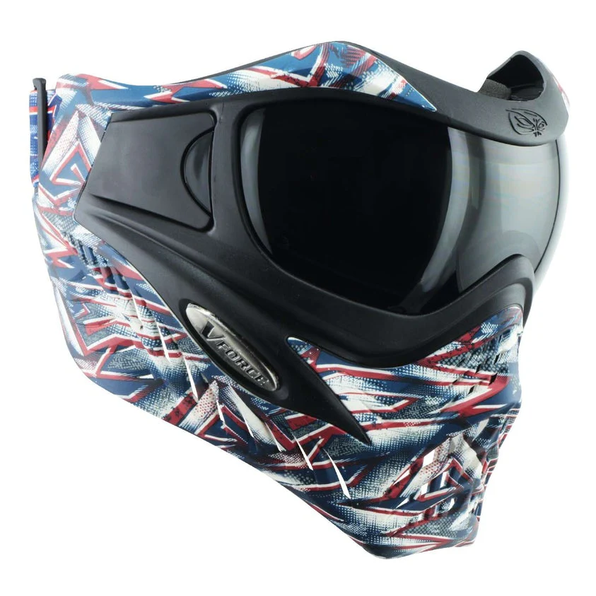 V-Force Grill SE Paintball Mask - Spangled Hero - Image 2