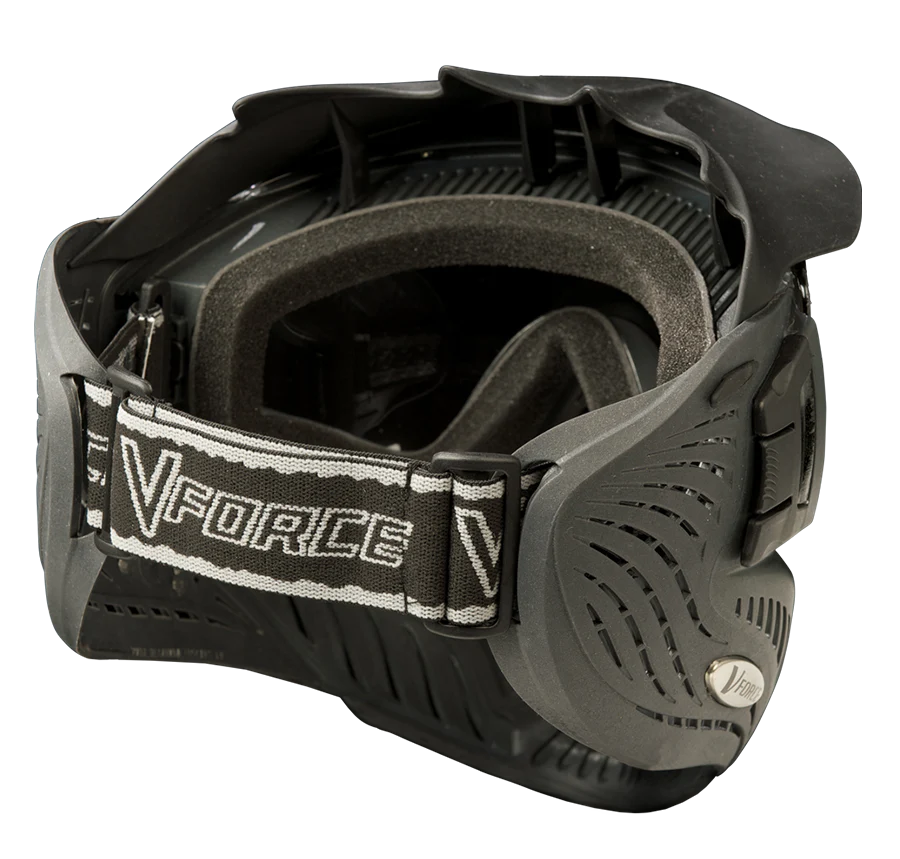 V-Force Profiler Paintball Mask - Black (Shadow) - Image 3