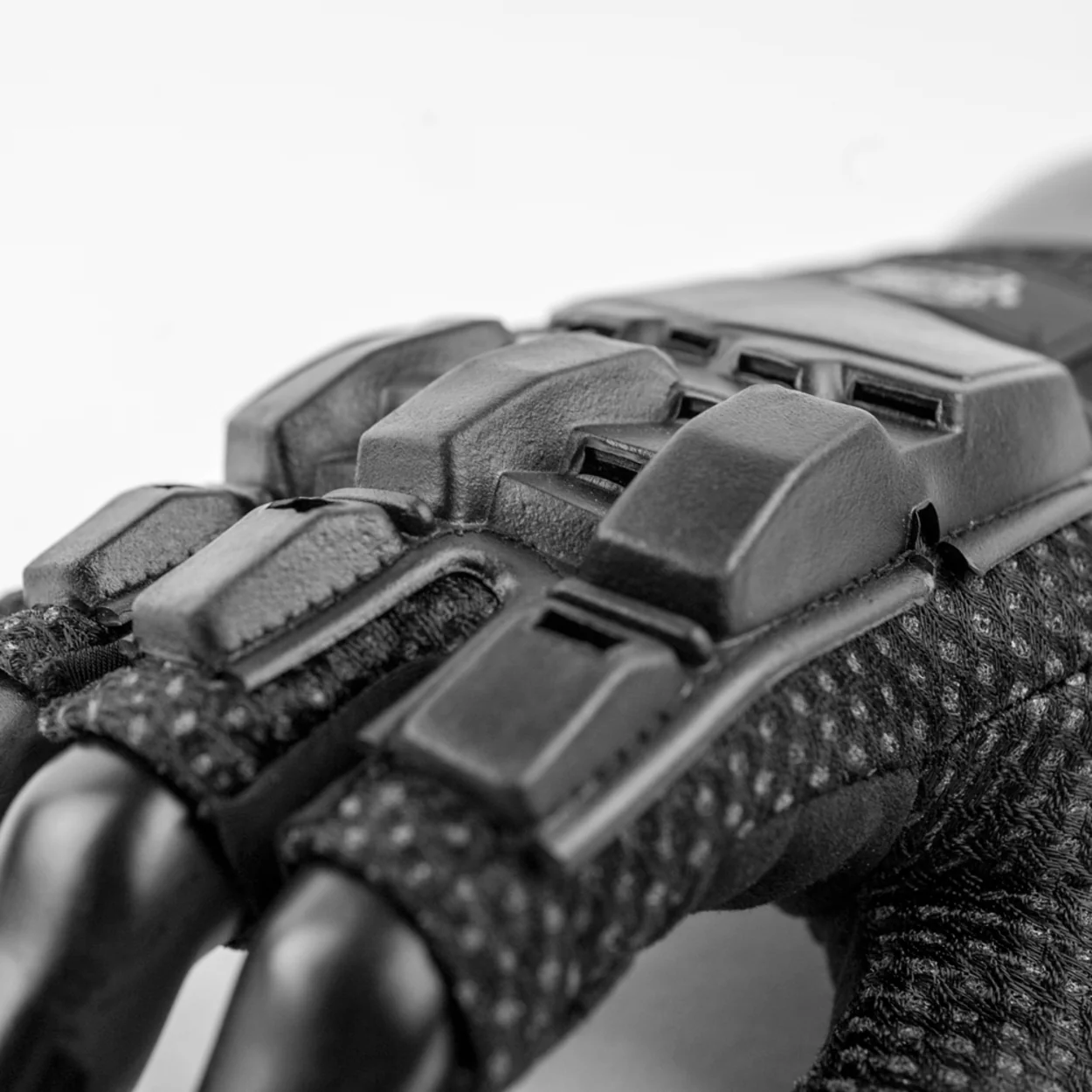 Valken 1/2 Finger Tactical Gloves- Black - XL/XXL - Image 2