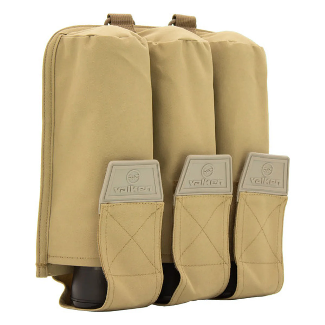 Valken 3 Pod Molle Paintball Pod Pouch - CHOOSE YOUR COLOR! - Image 2