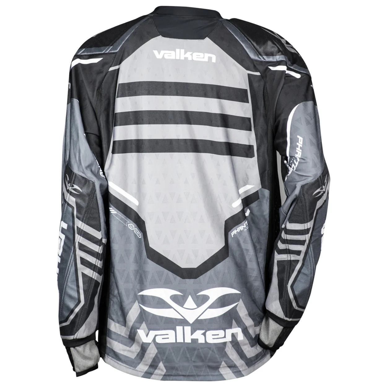 Valken Agility Paintball Jersey V17 - Gray/Black - Image 2