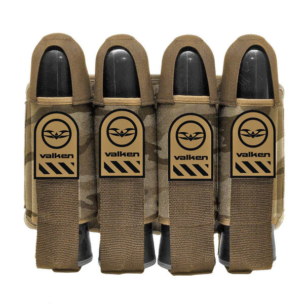 Valken Alpha 4 Pod Paintball Harness - Camo - CHOOSE YOUR CAMO COLOR! - Image 2