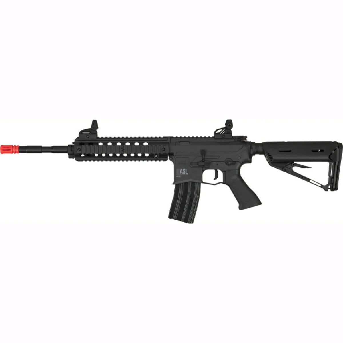 Valken ASL Hi-Velocity MOD-L AEG Airsoft Rifle - Black - Image 2