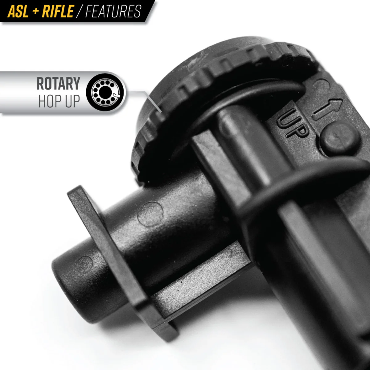Valken ASL+ AEG Kilo 45 Airsoft Rifle - Black - Image 10