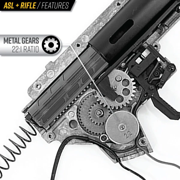 Valken ASL+ Series Foxtrot 45 AEG Airsoft Rifle - Image 4