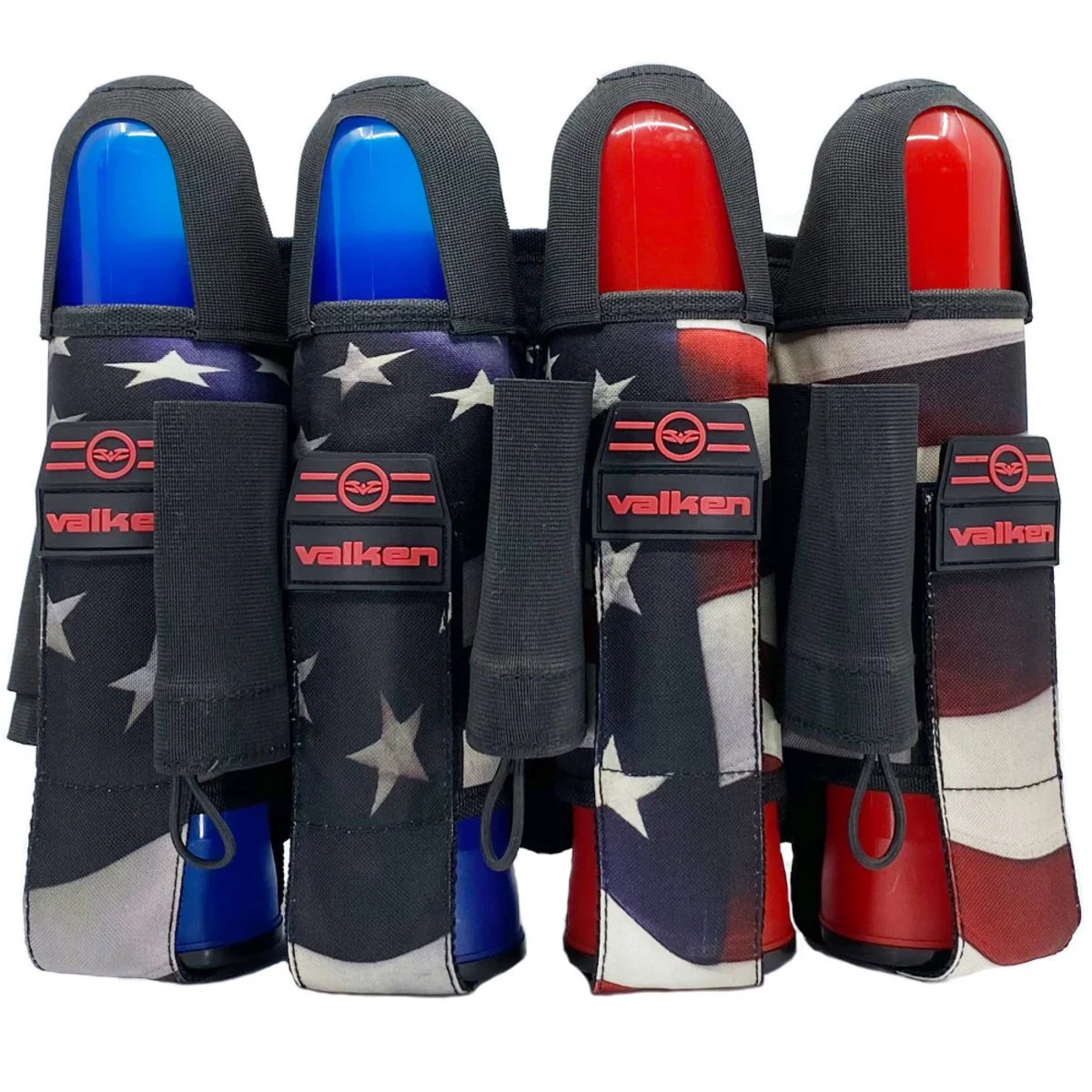 Valken Fate GFX 4+3 Paintball Harness - Merica RWB - Image 6