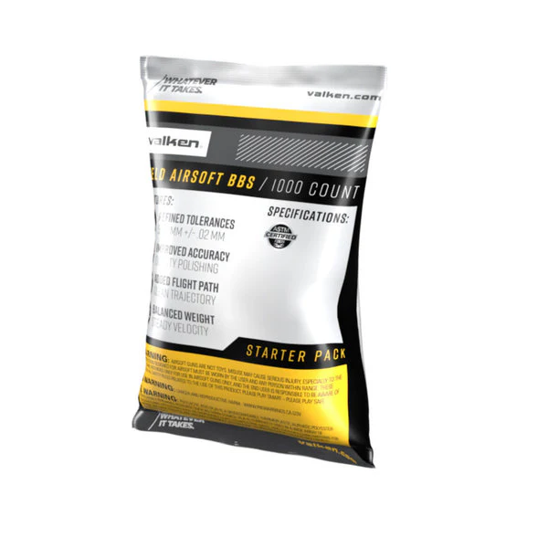Valken Field 0.20g 1,000ct Biodegradable Airsoft BBs - Image 2