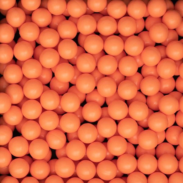 Valken Infinity Paintballs - Orange Shell/Orange Fill - 2000 Count - Image 2