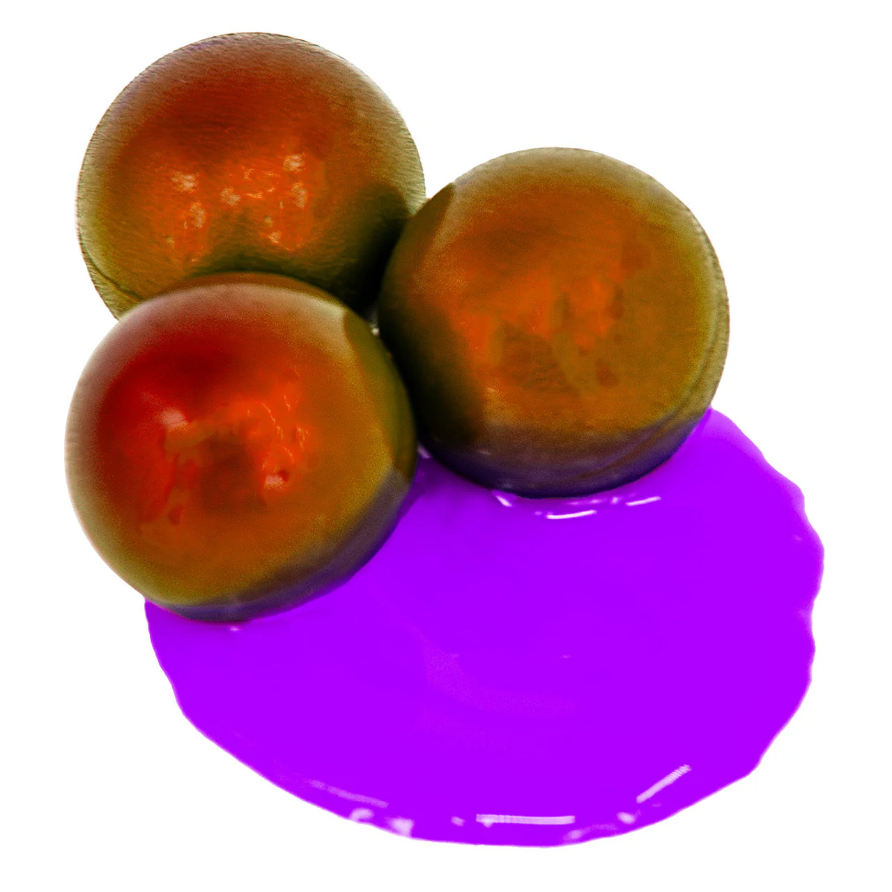 Valken Merica® 2-Tone Metallic 0.68 Cal Paintballs - 2000 Count - Image 2