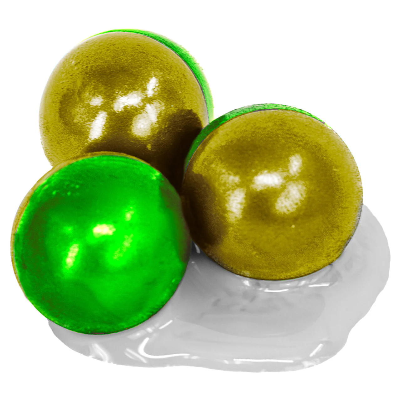Valken Merica® 2-Tone Metallic 0.68 Cal Paintballs - 2000 Count - Image 3