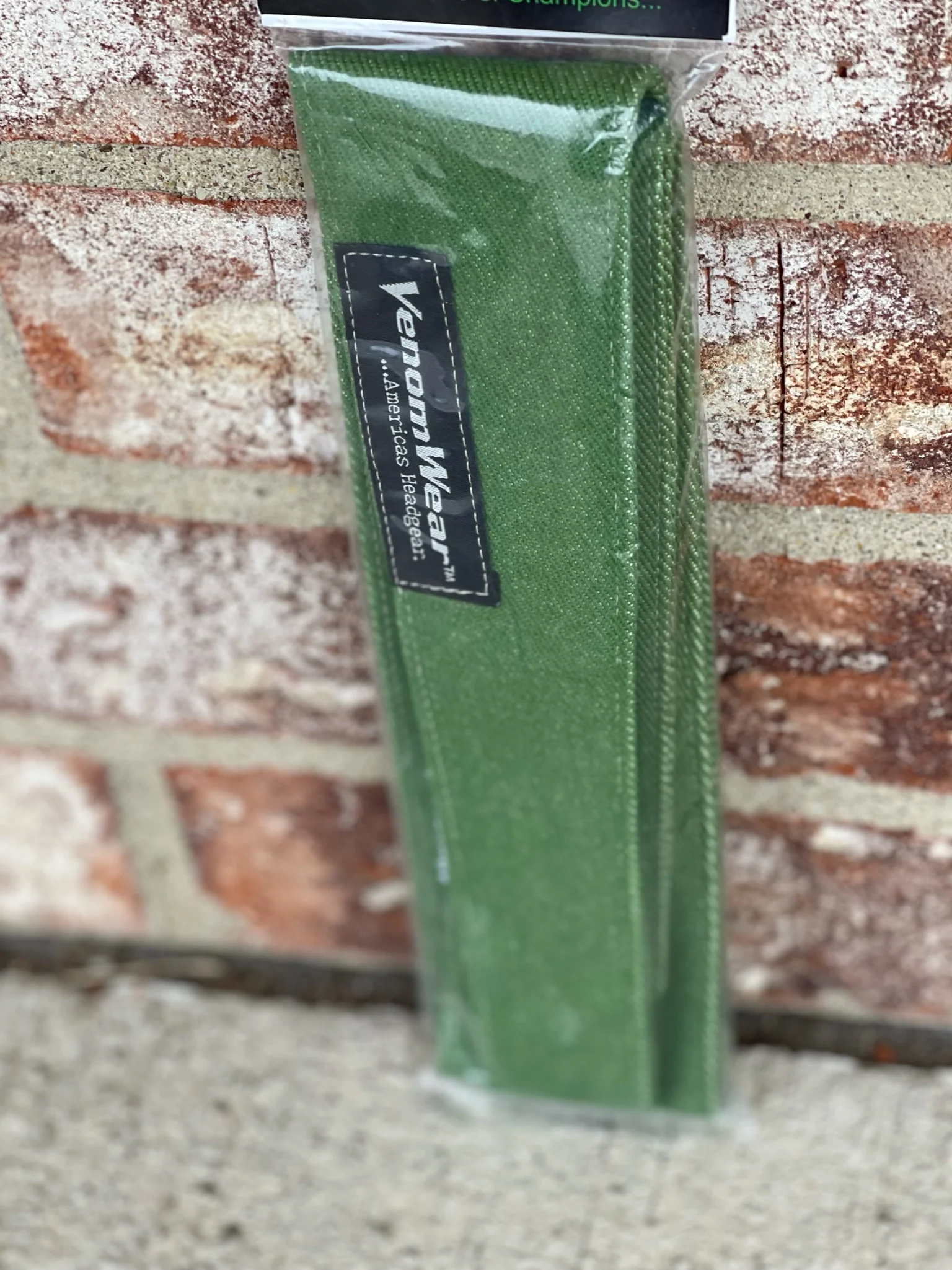 Venomwear "Solid Color Collection" Headband- Kelly Green - Image 3