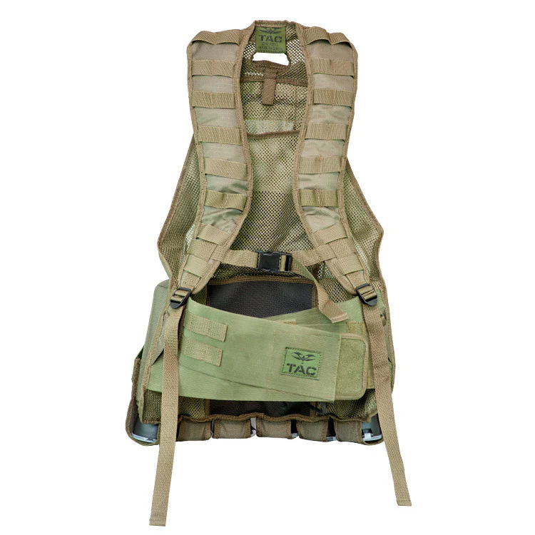 Vest - V-TAC Echo V - Olive - Image 2