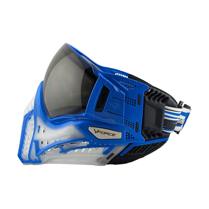 VForce Profiler 2.0 Paintball Mask - Fighter Series - Iceman Blue - Image 2