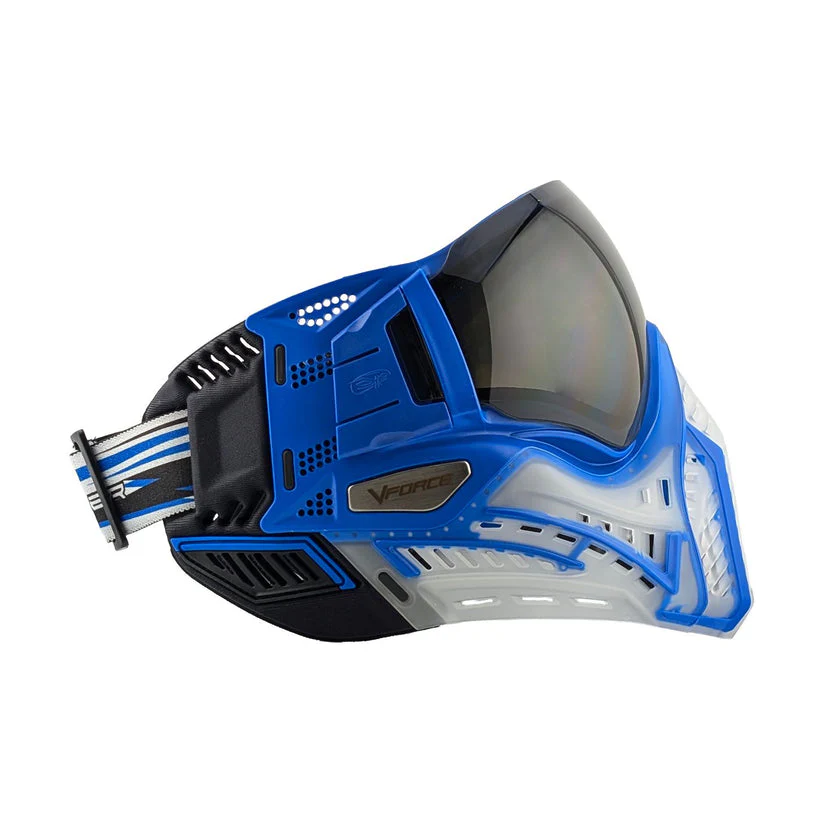 VForce Profiler 2.0 Paintball Mask - Fighter Series - Iceman Blue - Image 3
