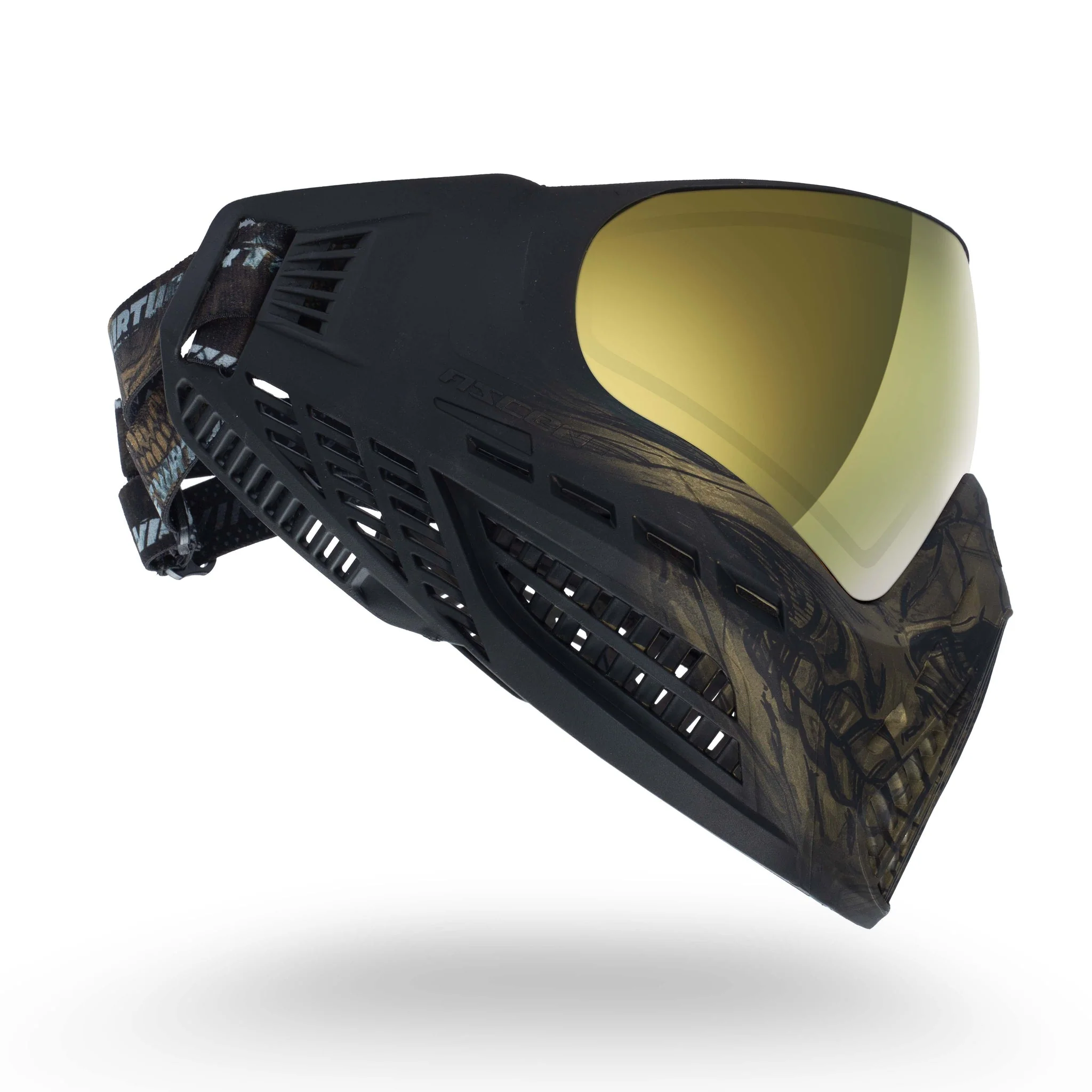 Virtue VIO Ascend Goggle - Gold Skull LE - Image 2
