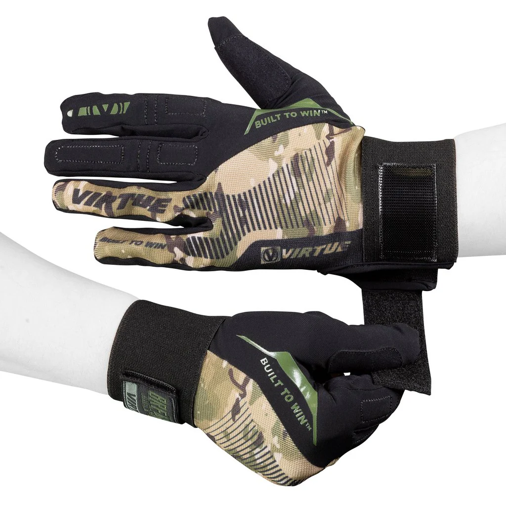 Virtue Breakout Gloves - Ripstop Full Finger - Camo - Image 2