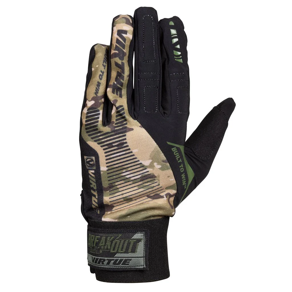 Virtue Breakout Gloves - Ripstop Full Finger - Camo - Image 3