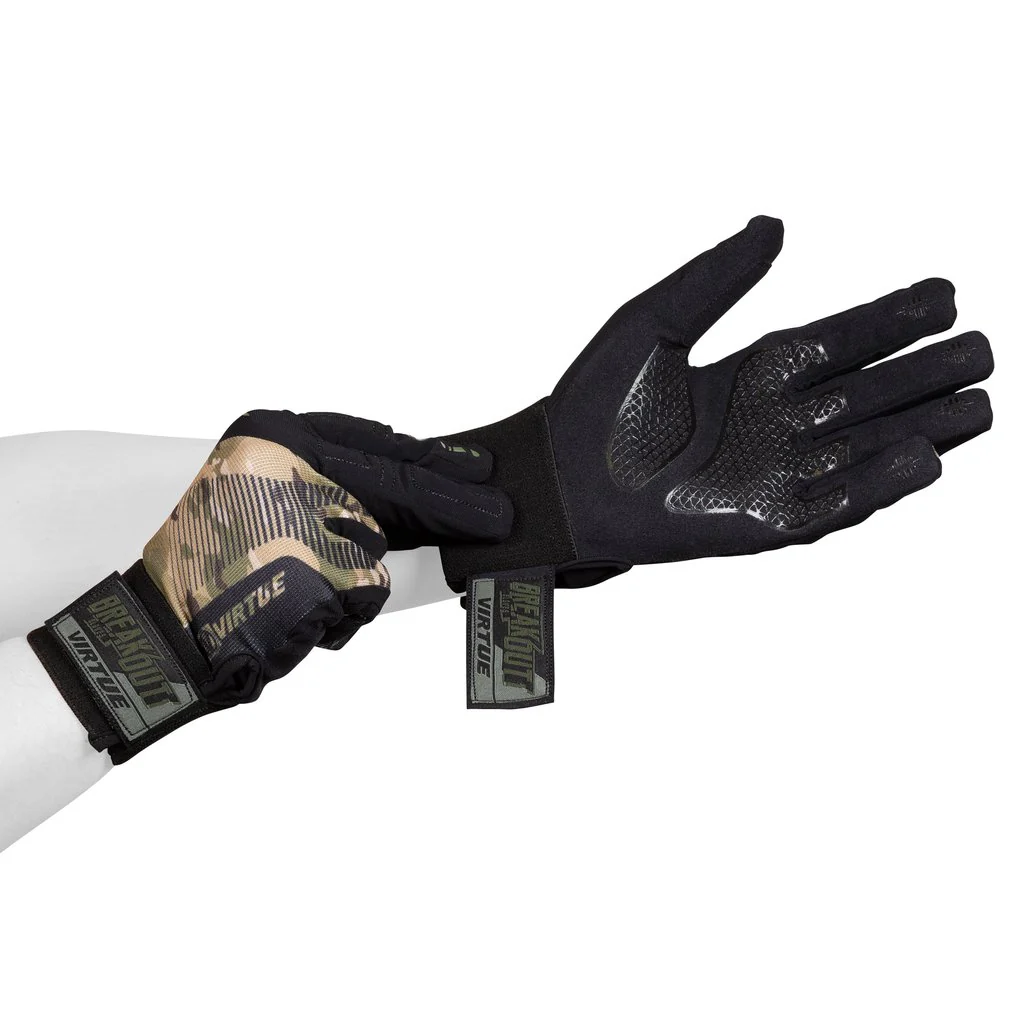 Virtue Breakout Gloves - Ripstop Full Finger - Camo - Image 5