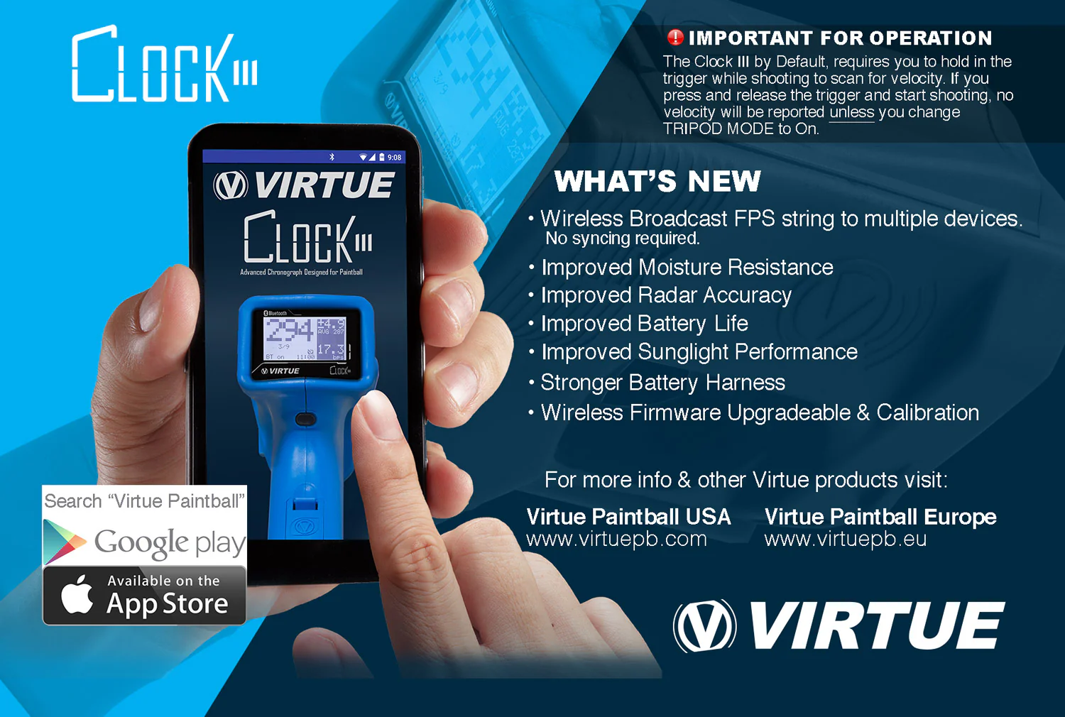 Virtue Clock 3 Paintball Chrono - Multiple Colors - Image 5