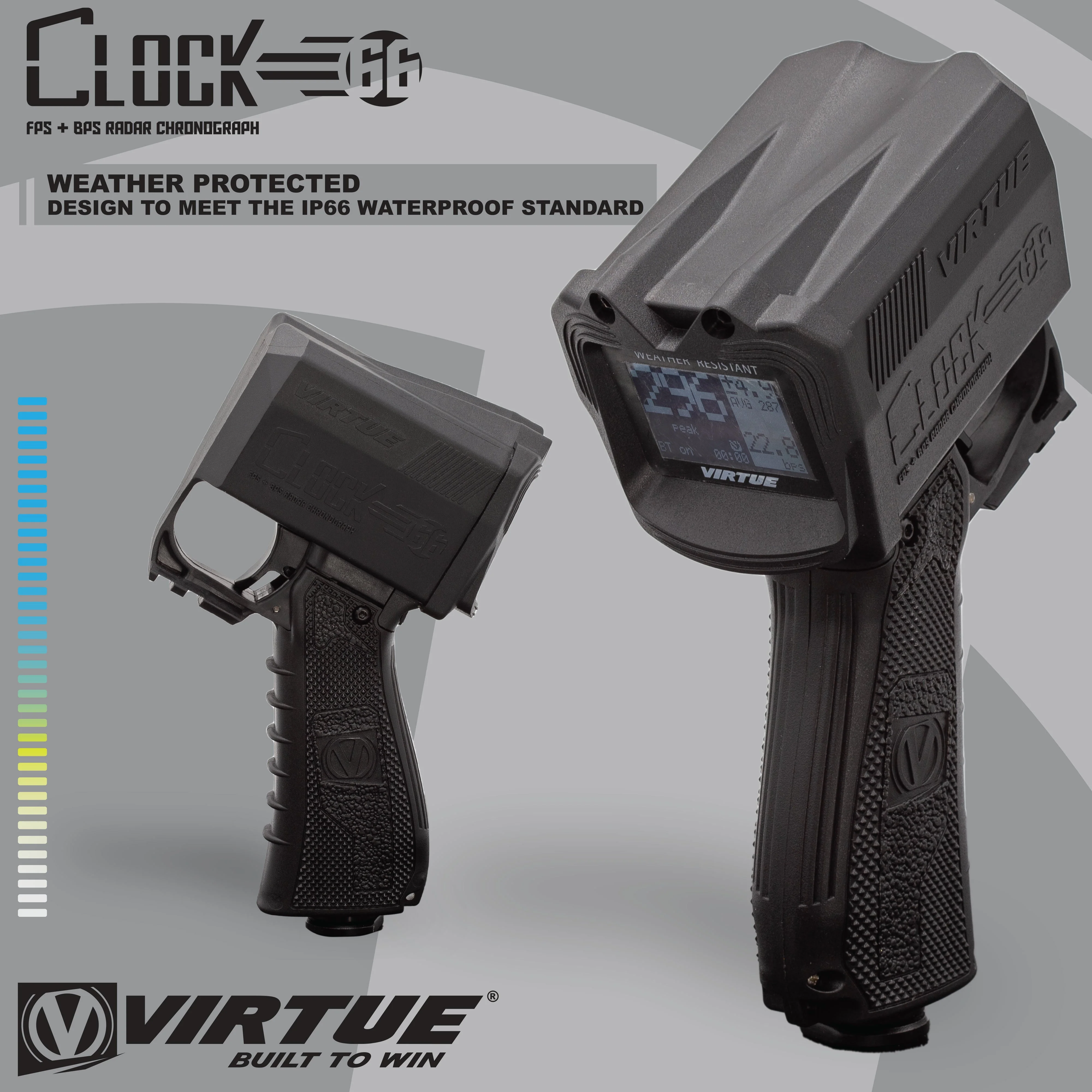 Virtue Clock 66 Paintball Chronograph - Black - Image 7