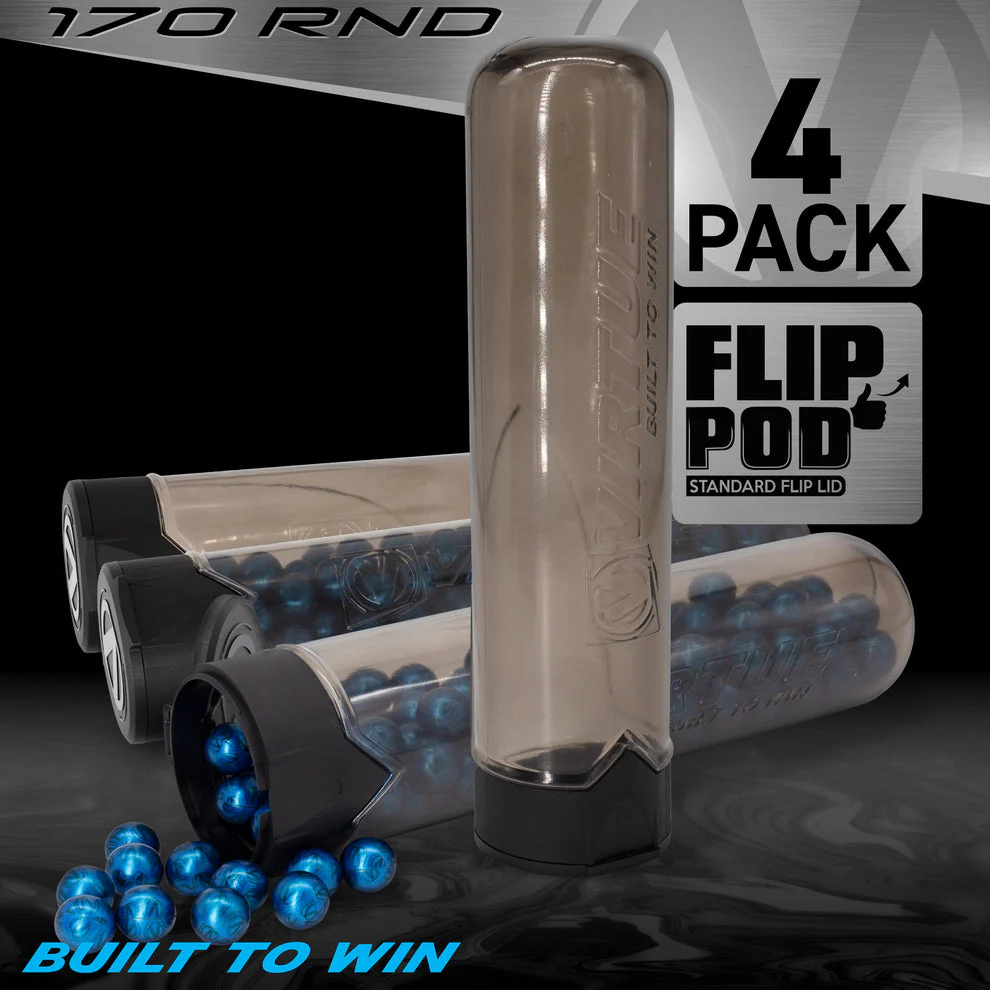 Virtue Flip 170 Round Pods - 4-Pack - Choose Your Color! - Image 2