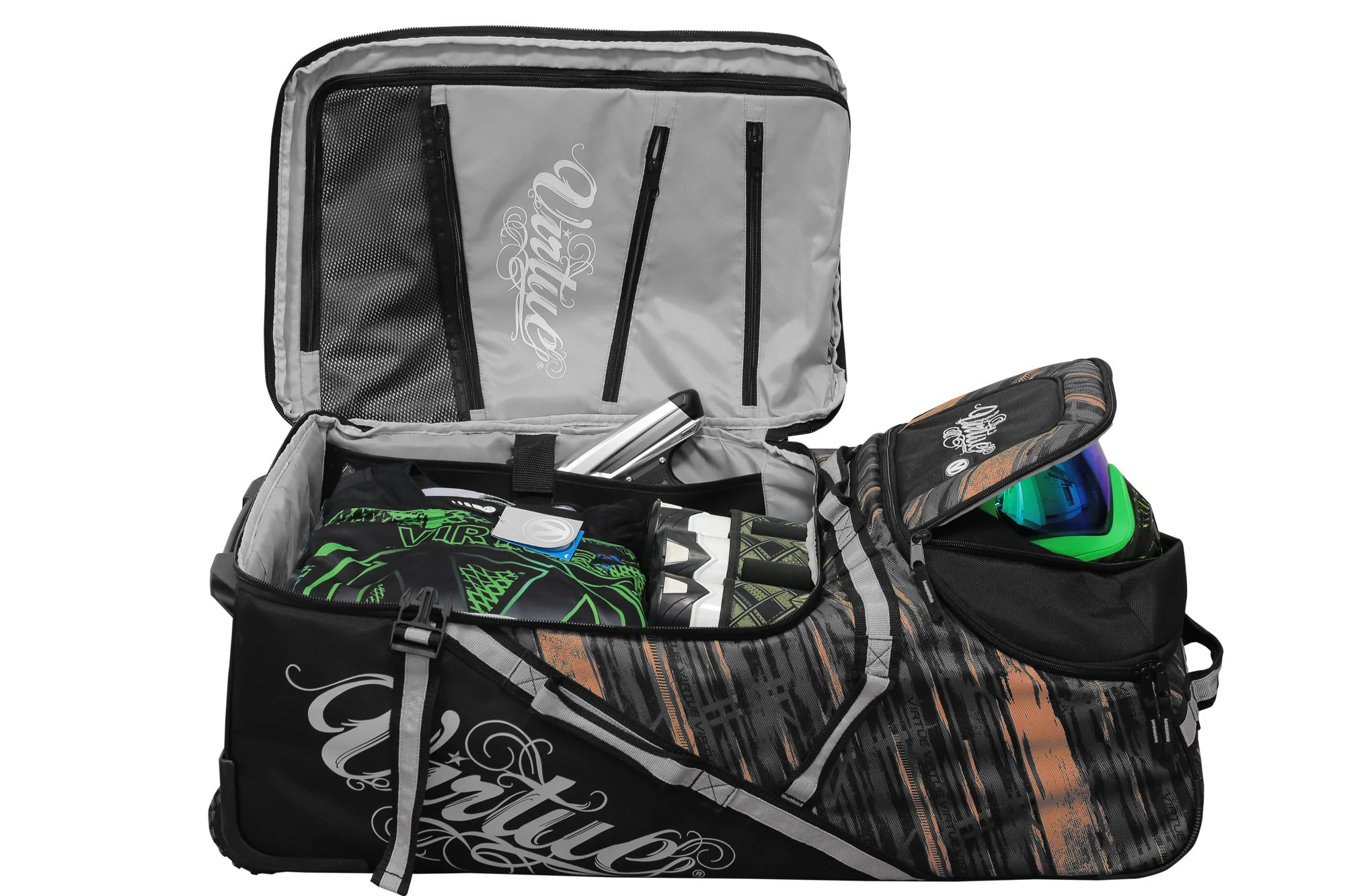 Virtue High Roller Gear Bag - Coral Red - Image 2