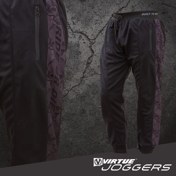 Virtue Jogger Pants - Ride or Die - Black - Image 2