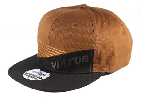 Virtue Marauder Snapback Hat - Black / Brown - Image 2