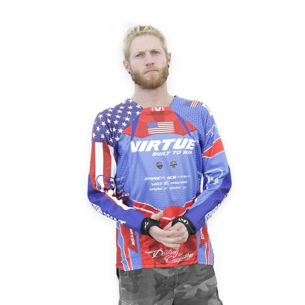 Virtue Pro Paintball Jersey - Patriot - Image 2