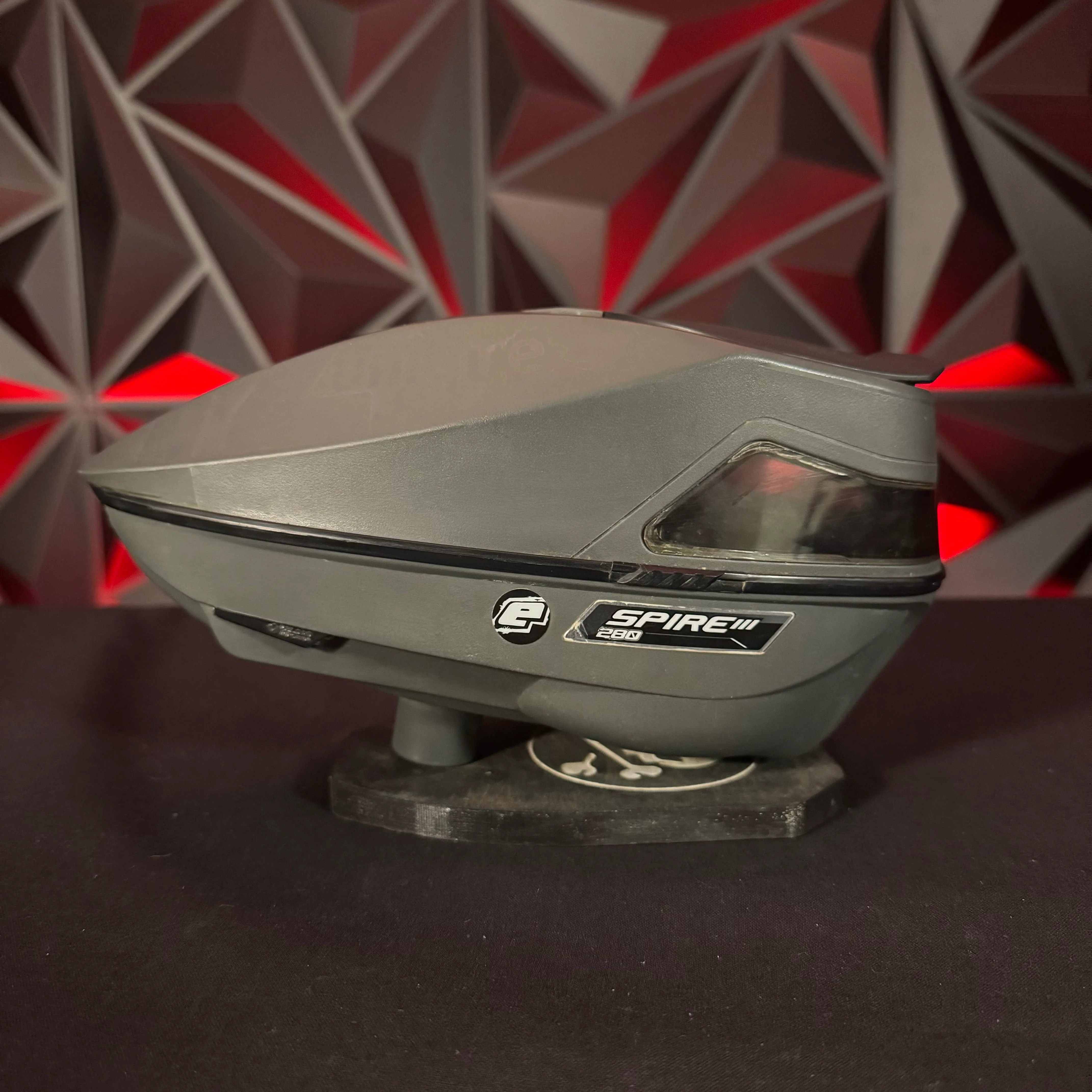 Virtue Spire 3 280 Paintball Loader - Grey/Black - Image 2