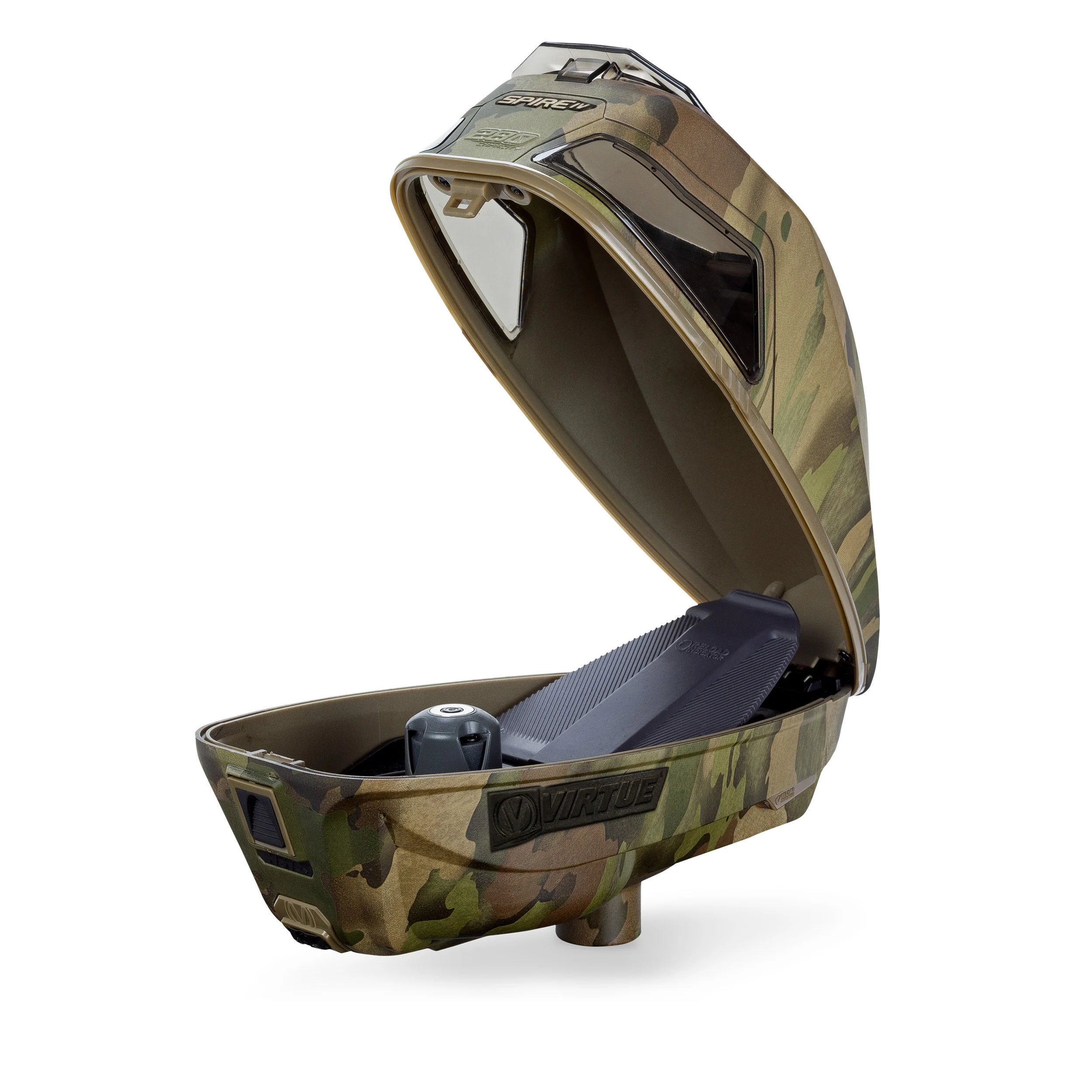 Virtue Spire 4 (IV) 280 Round Paintball Loader - Reality Brush Camo - Image 3