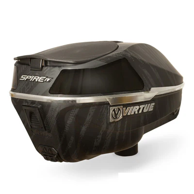 Virtue Spire 4 (IV) Paintball Loader - Graphic Black Chrome - Image 2