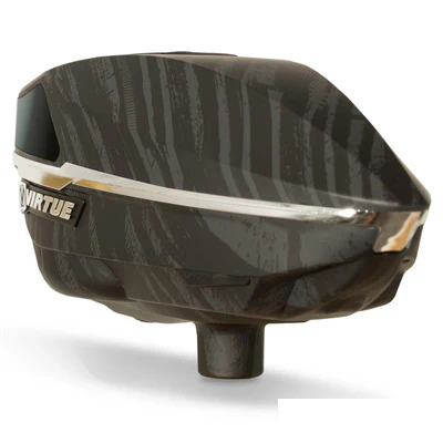 Virtue Spire 4 (IV) Paintball Loader - Graphic Black Chrome - Image 3