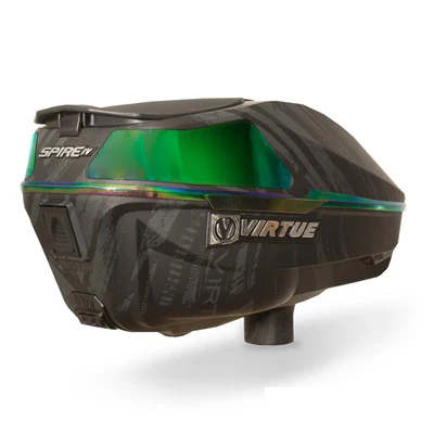 Virtue Spire 4 (IV) Paintball Loader - Graphic Black Emerald - Image 2