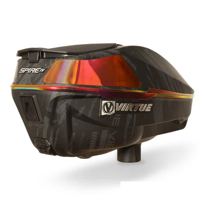 Virtue Spire 4 (IV) Paintball Loader - Graphic Black Fire - Image 2