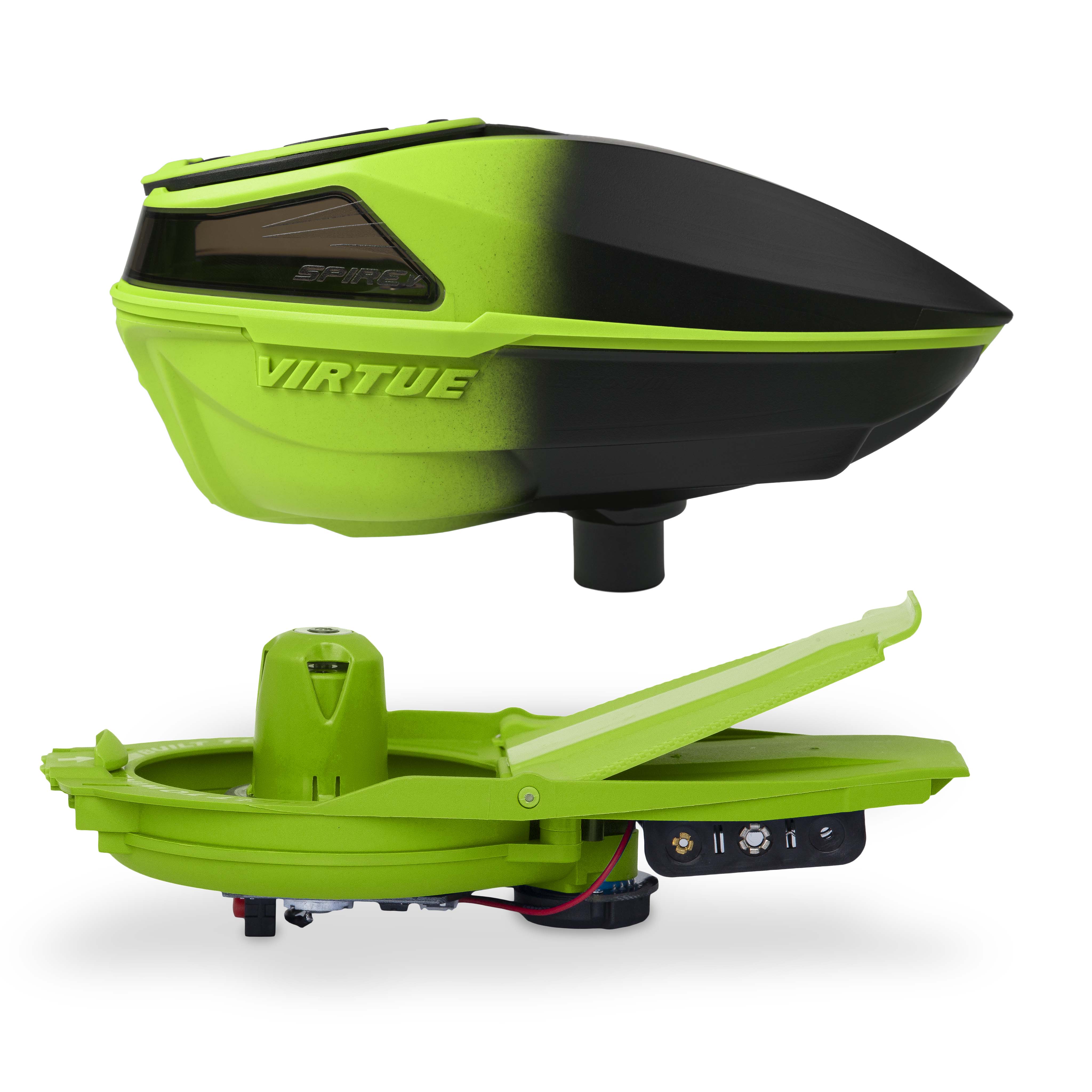 Virtue Spire 5 Paintball Loader - Acid Black Fade - Image 2