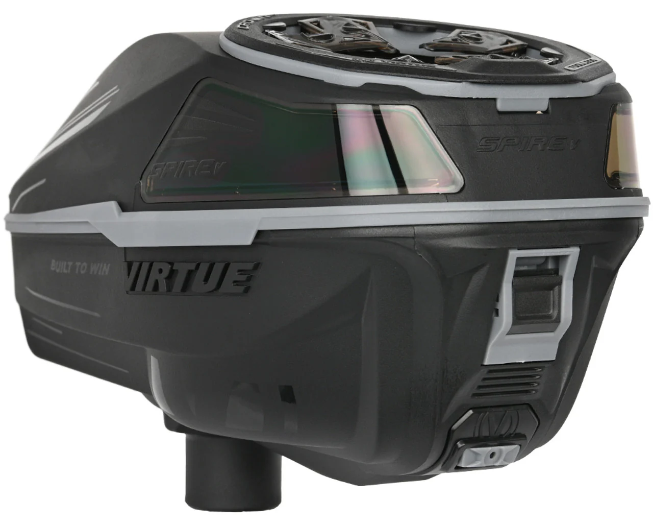 Virtue Spire 5 Paintball Loader - Black/Grey - Image 2