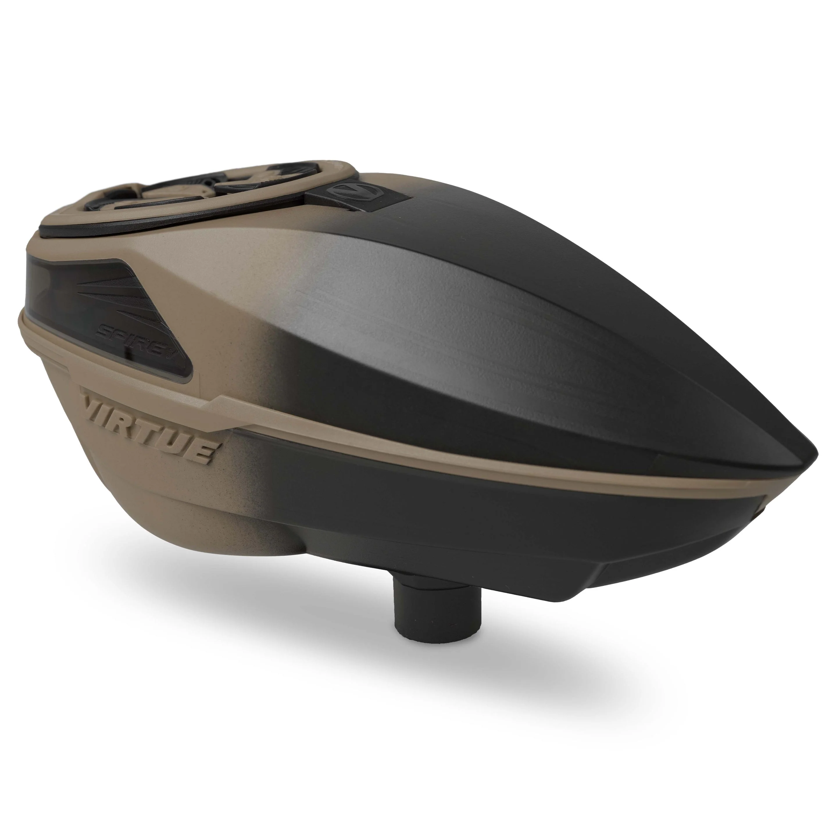 Virtue Spire 5 Paintball Loader- Desert Black Fade - Image 4
