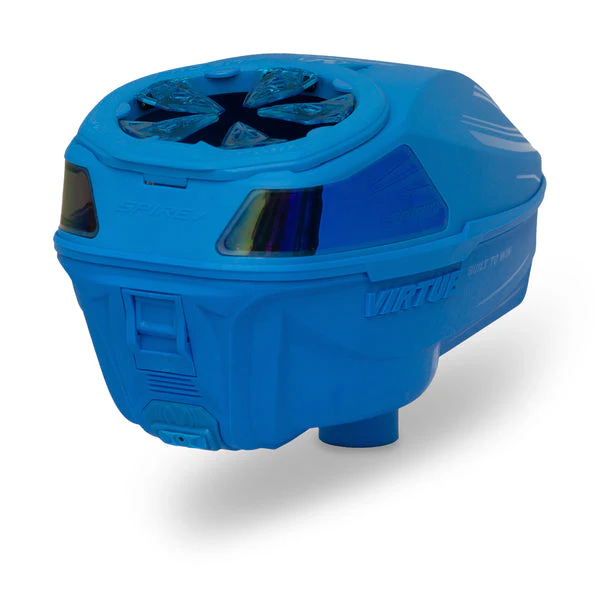 Virtue Spire 5 Paintball Loader - Ice (Blue) - Image 4