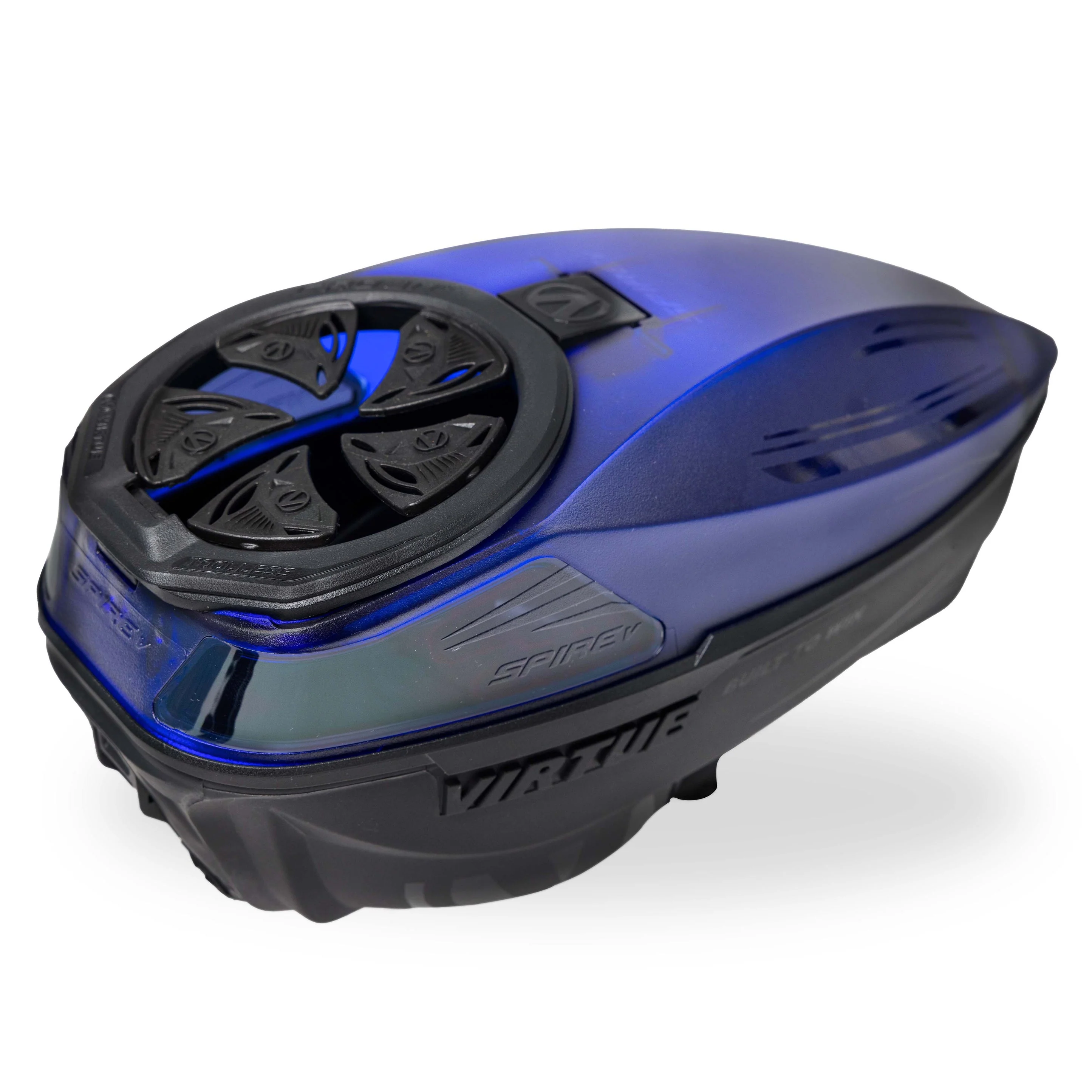 Virtue Spire 5 Paintball Loader- LE Dust Crystal Blue Black - Image 3