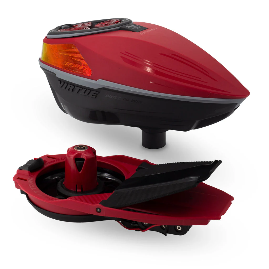 Virtue Spire 5 Paintball Loader - Red Storm - Image 2