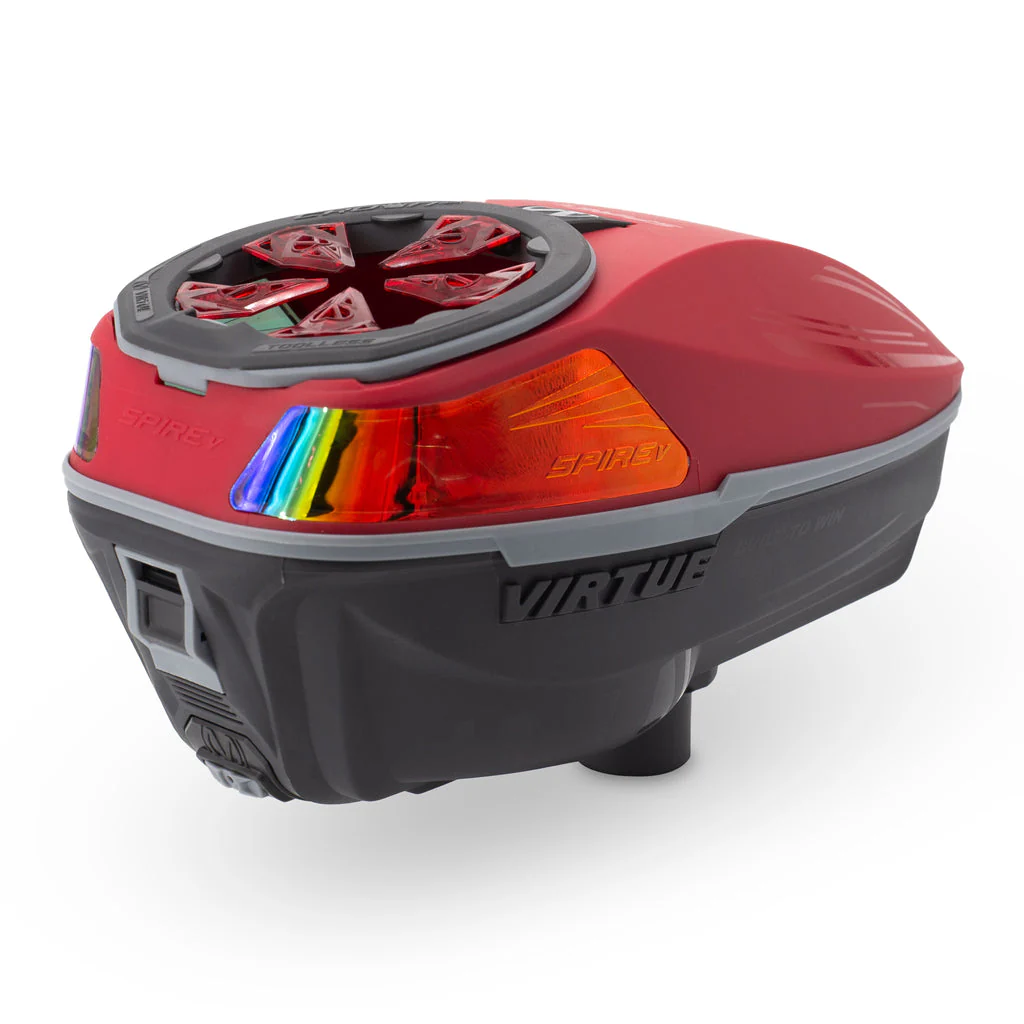 Virtue Spire 5 Paintball Loader - Red Storm - Image 4