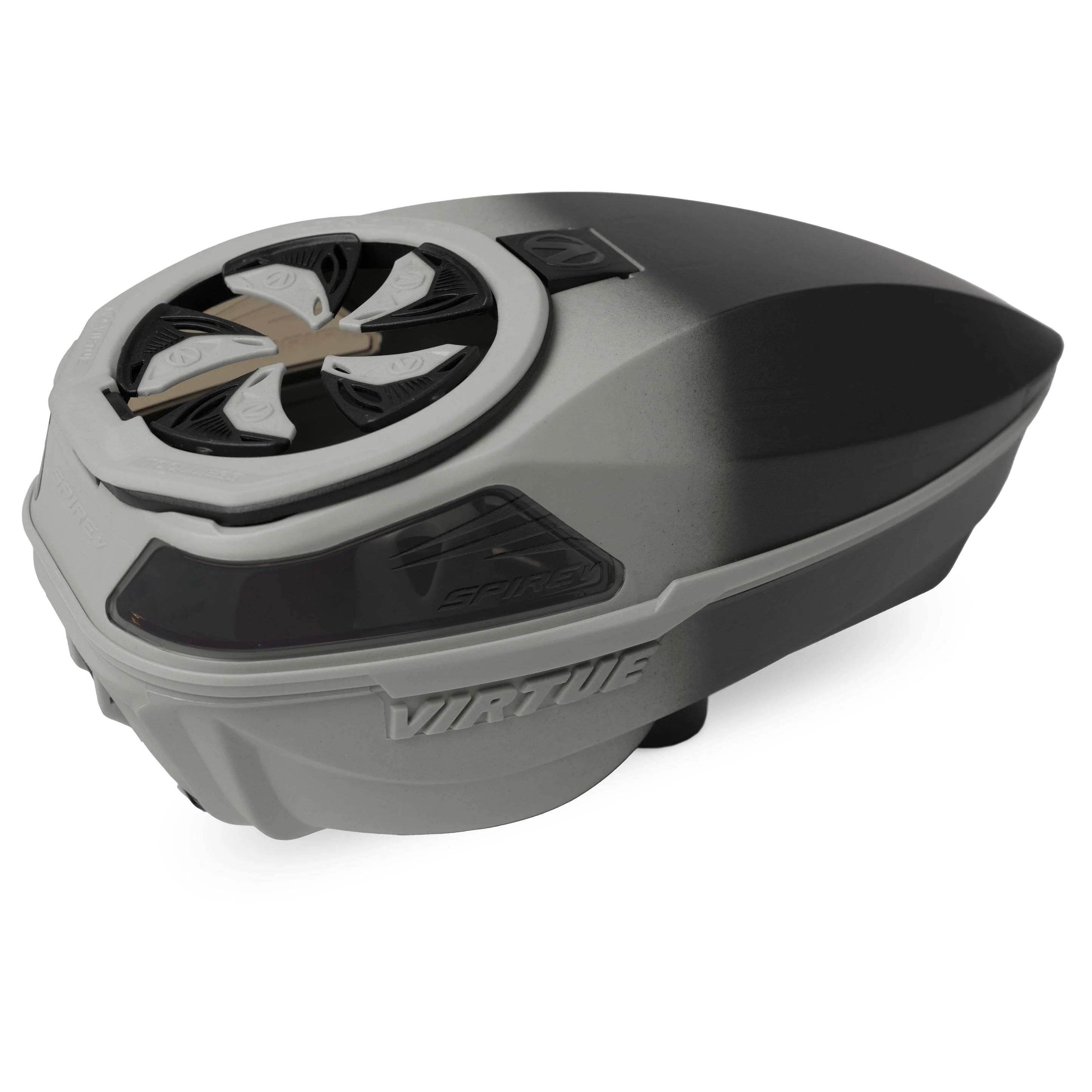 Virtue Spire 5 Paintball Loader- Silver Black Fade - Image 3