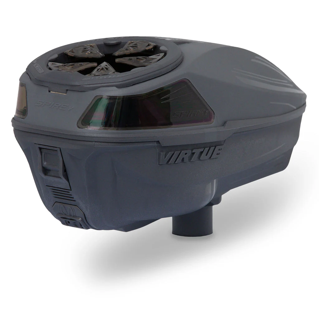 Virtue Spire 5 Paintball Loader - Stealth (Gray) - Image 4