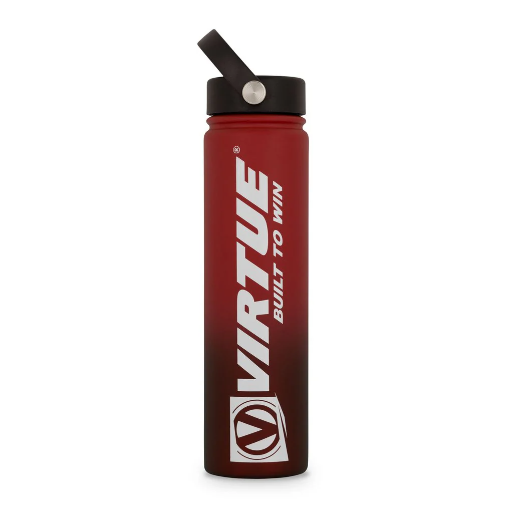 Virtue Stainless Steel 24 Hour Cool Water Bottle - Red - Image 2