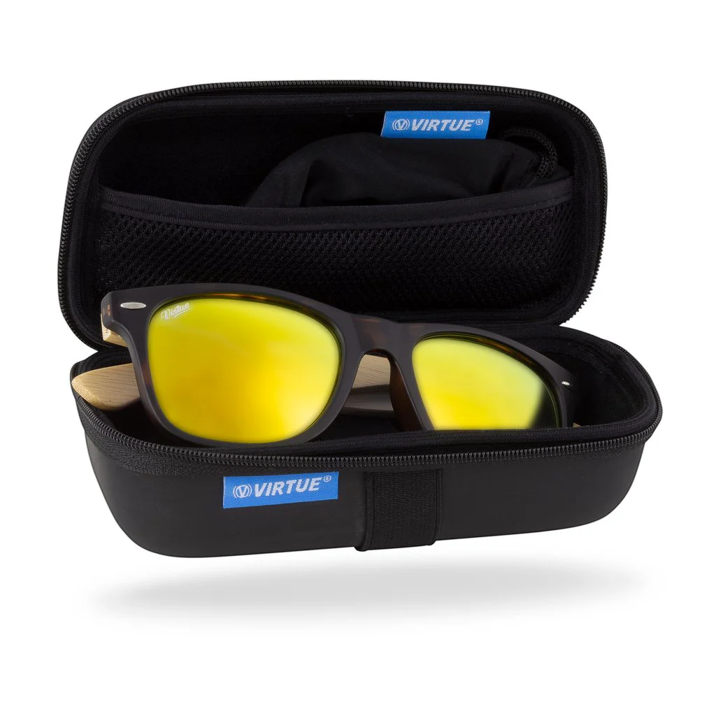 Virtue V.Blade Sunglasses - Bamboo Gold Tortoise - Image 3