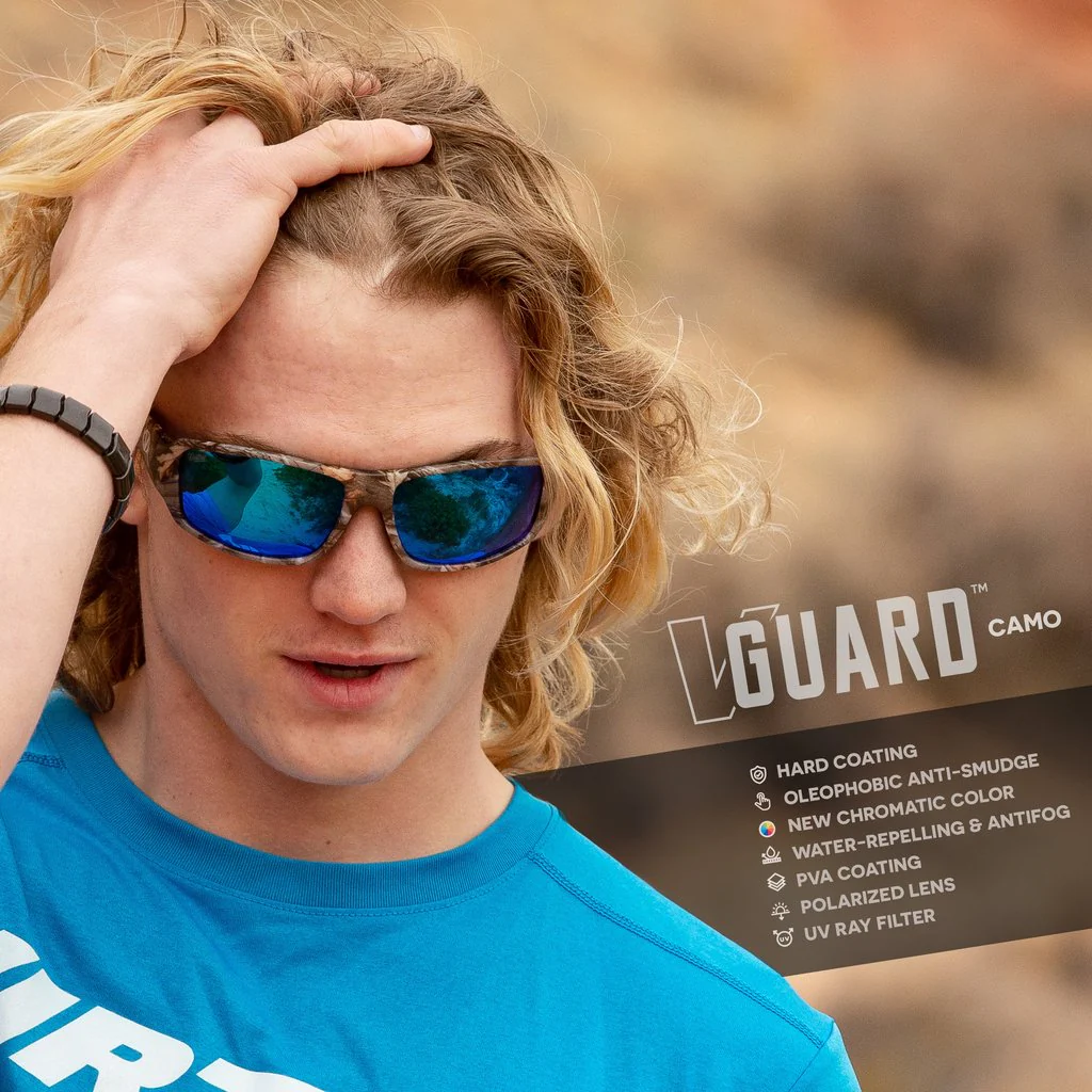 Virtue V-Guard Polarized Sunglasses - Camo Ice - Image 2