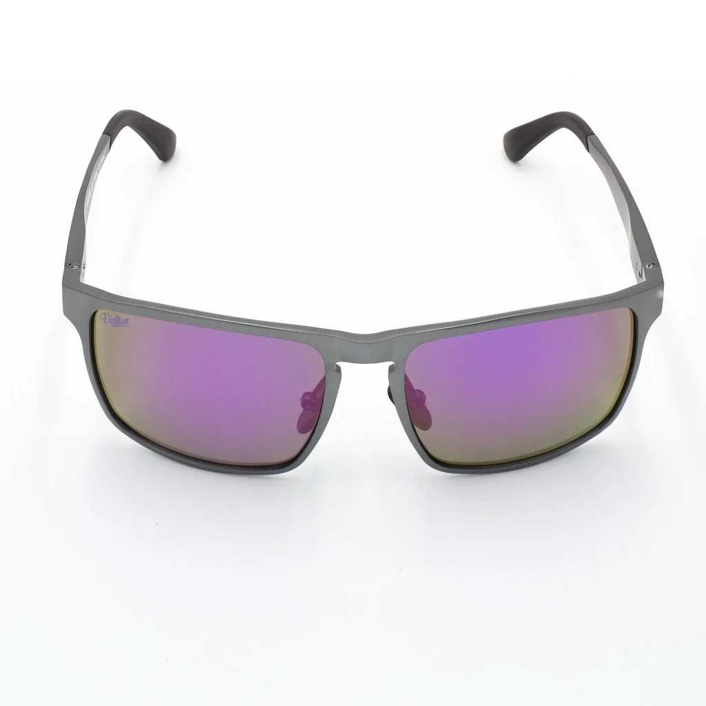 Virtue V-Inertia Polarized Sunglasses - Gunmetal Amethyst - Image 3